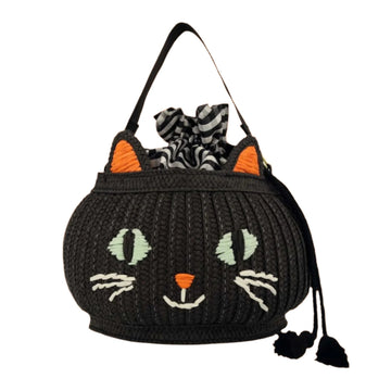 Trick or Treat Cat Basket Bag by Meri Meri