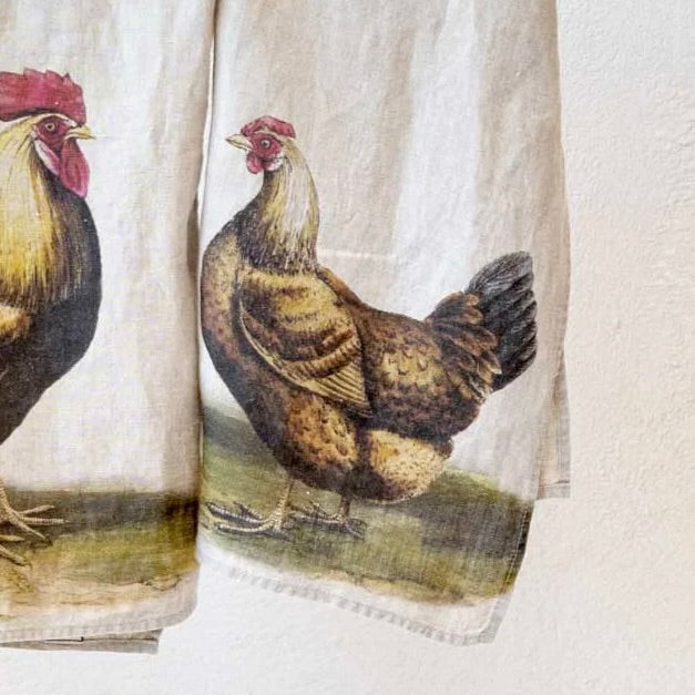 Hen Tea Towel