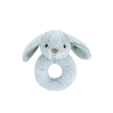 Blue Plush Bunny Rattle
