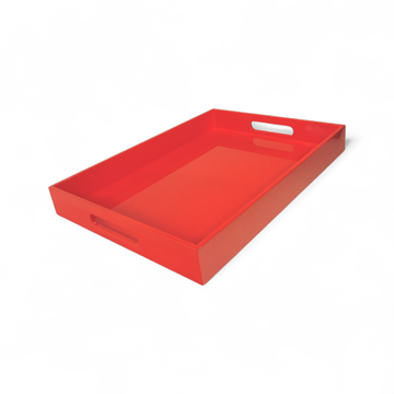 Orange Serving Tray - Large