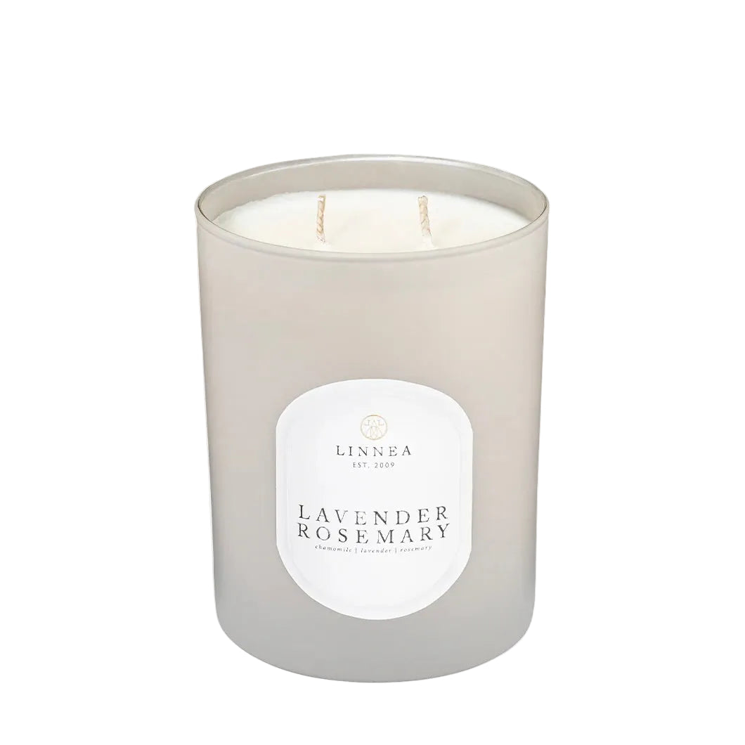 Lavender Rosemary Scented Candle - Large