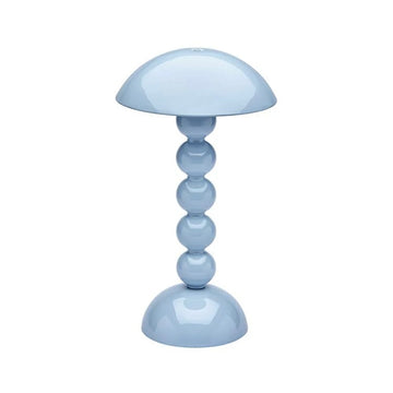Pale Blue Bobbin LED Lamp by Addison Ross