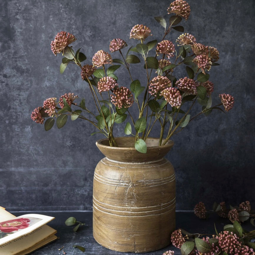 Pink Artificial Eucalyptus Berry by Abigail Ahern