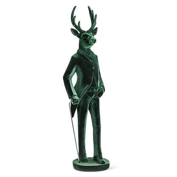 Green Standing Stag - 2 sizes