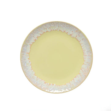 Sand Yellow Taormina Salad/Dessert Plate - set of 6