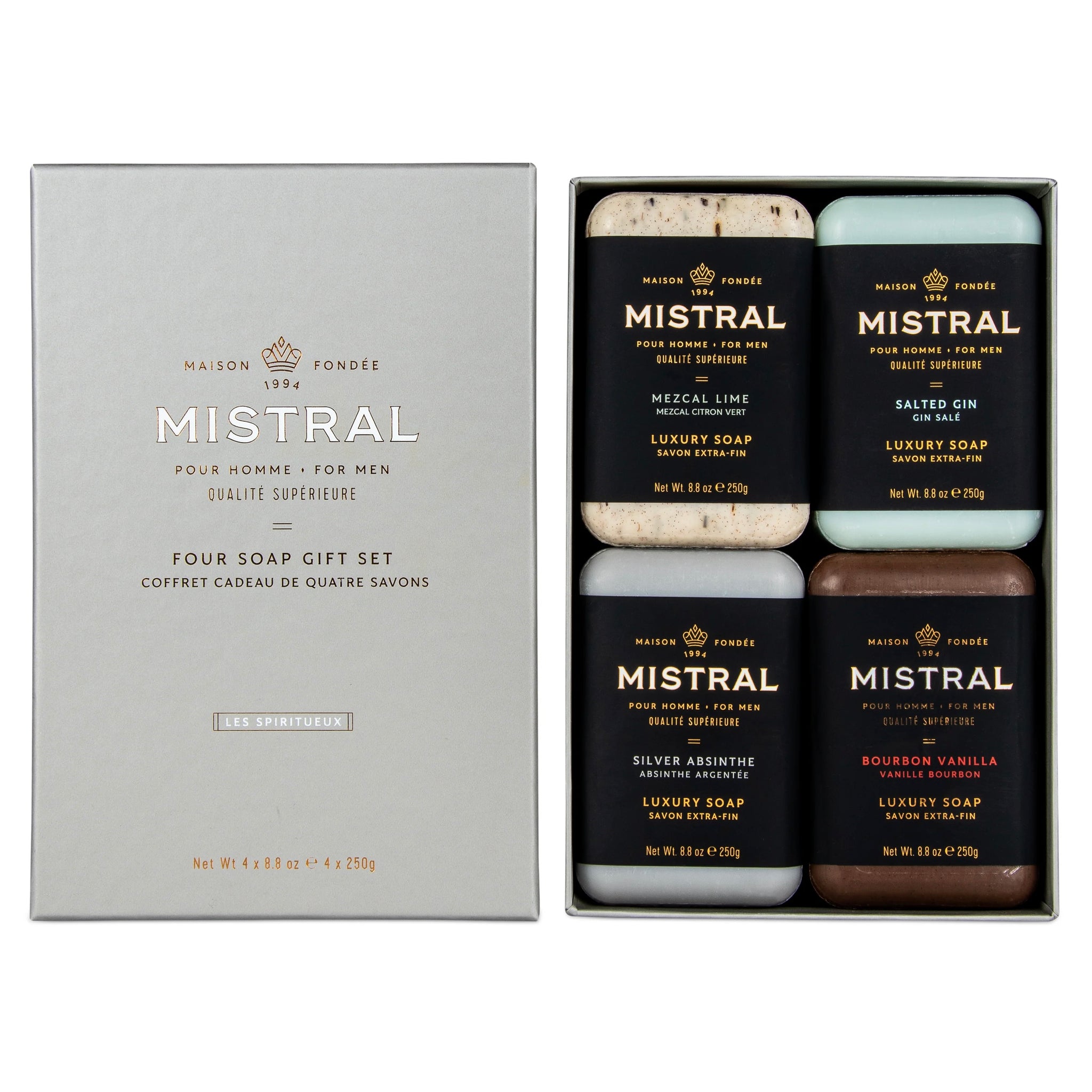 Les Spiriteaux 4 Soap Gift Set