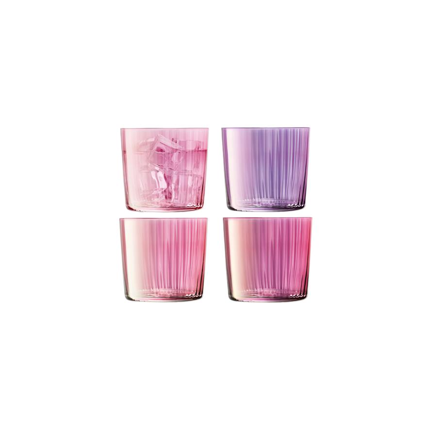 Gems Tumbler Garnet - set of 4
