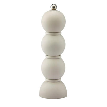Cappuccino Scandi Bobbin Salt + Pepper Mill by Addison Ross
