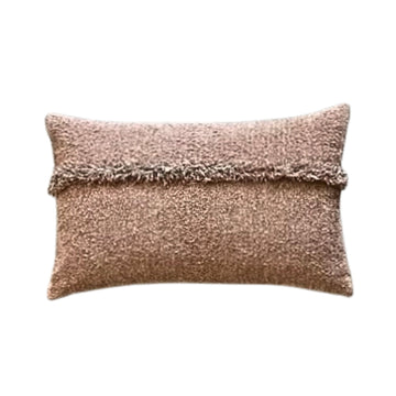 🇨🇦 Boho Gobi Lumbar Cushion - Clay