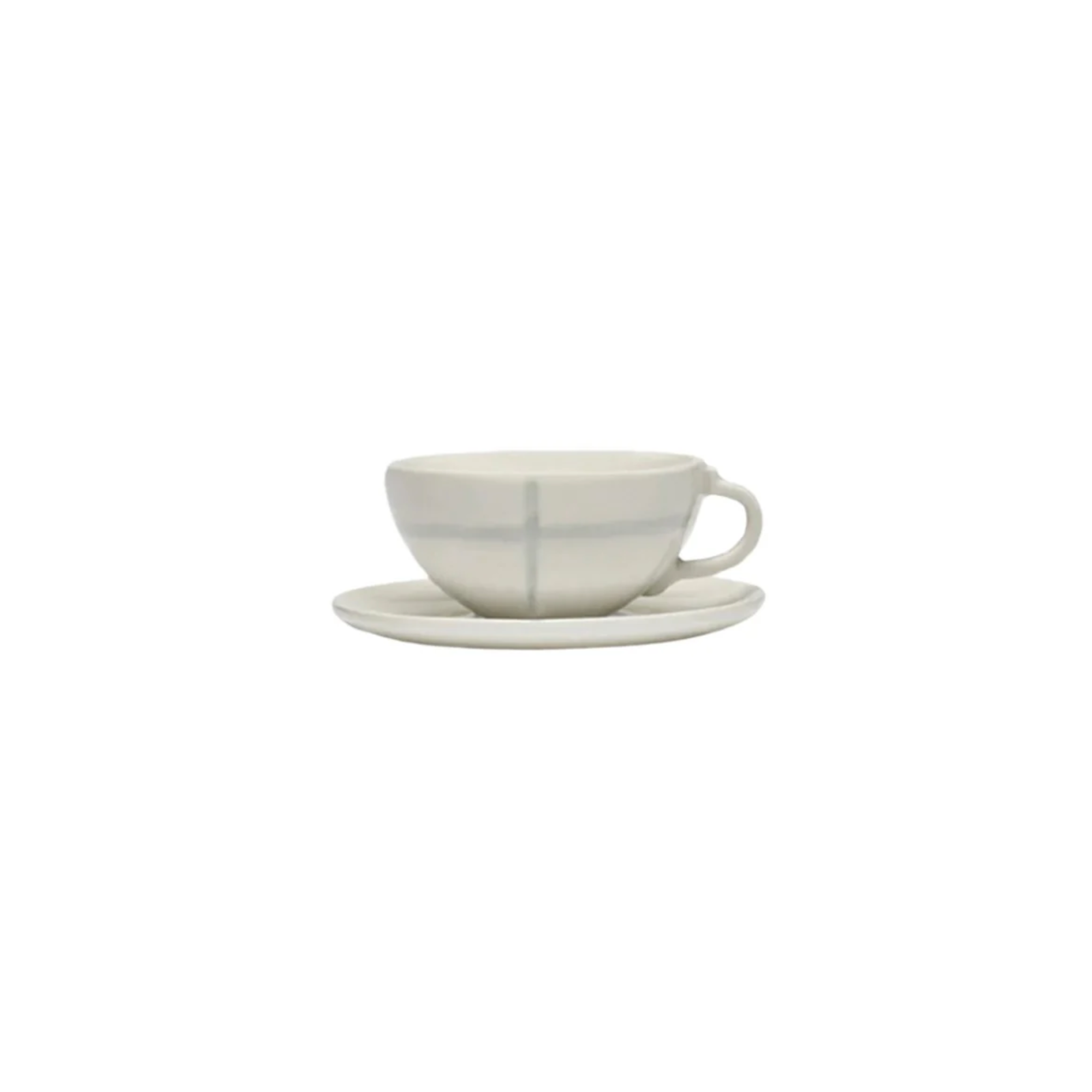 Salt Zuma Espresso Cup + Saucer by Kelly Wearstler - set of 2
