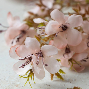 Pink Artificial Prunus Blossom by Abigail Ahern