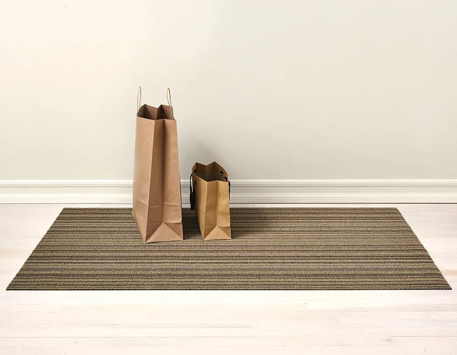 Mushroom Skinny Stripe Mat by Chilewich - 3 sizes