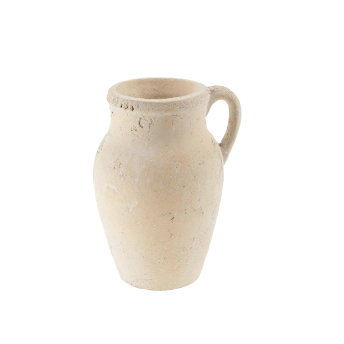 Cream Rhodes Pitcher Vase - 2 sizes