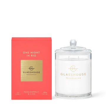 One Night In Rio Scented Candle by Glasshouse