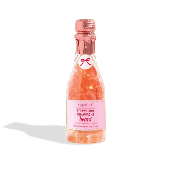 Strawberry Champagne Bears - Celebration Bottle by Sugarfina