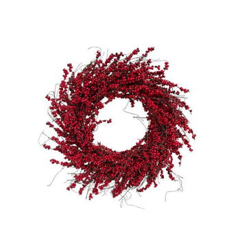 Red Berry Wreath - small