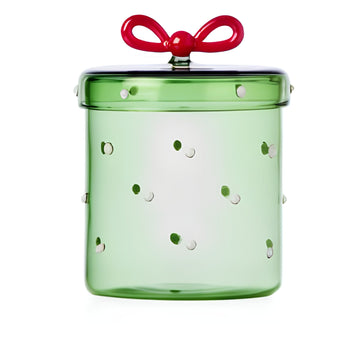 Green Box with Red Ribbon by Ichendorf Milano