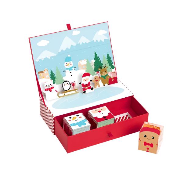 Santa and Friends 3 Piece Candy Bento Box by Sugarfina