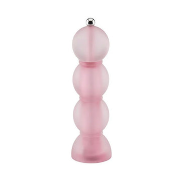 Pink Frosty Bobbin Salt + Pepper Mill by Addison Ross