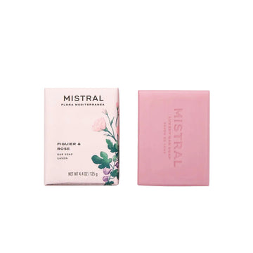 Flora Mediterranea Figuier + Rose Bar Soap