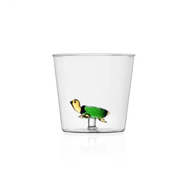 Green Turtle Tumbler - by Ichendorf Milano
