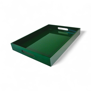Dark GreenServing Tray - Large