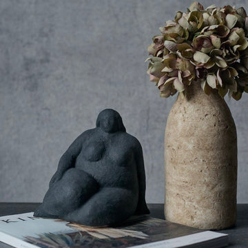 Palmer Cement Vase by Abigail Ahern