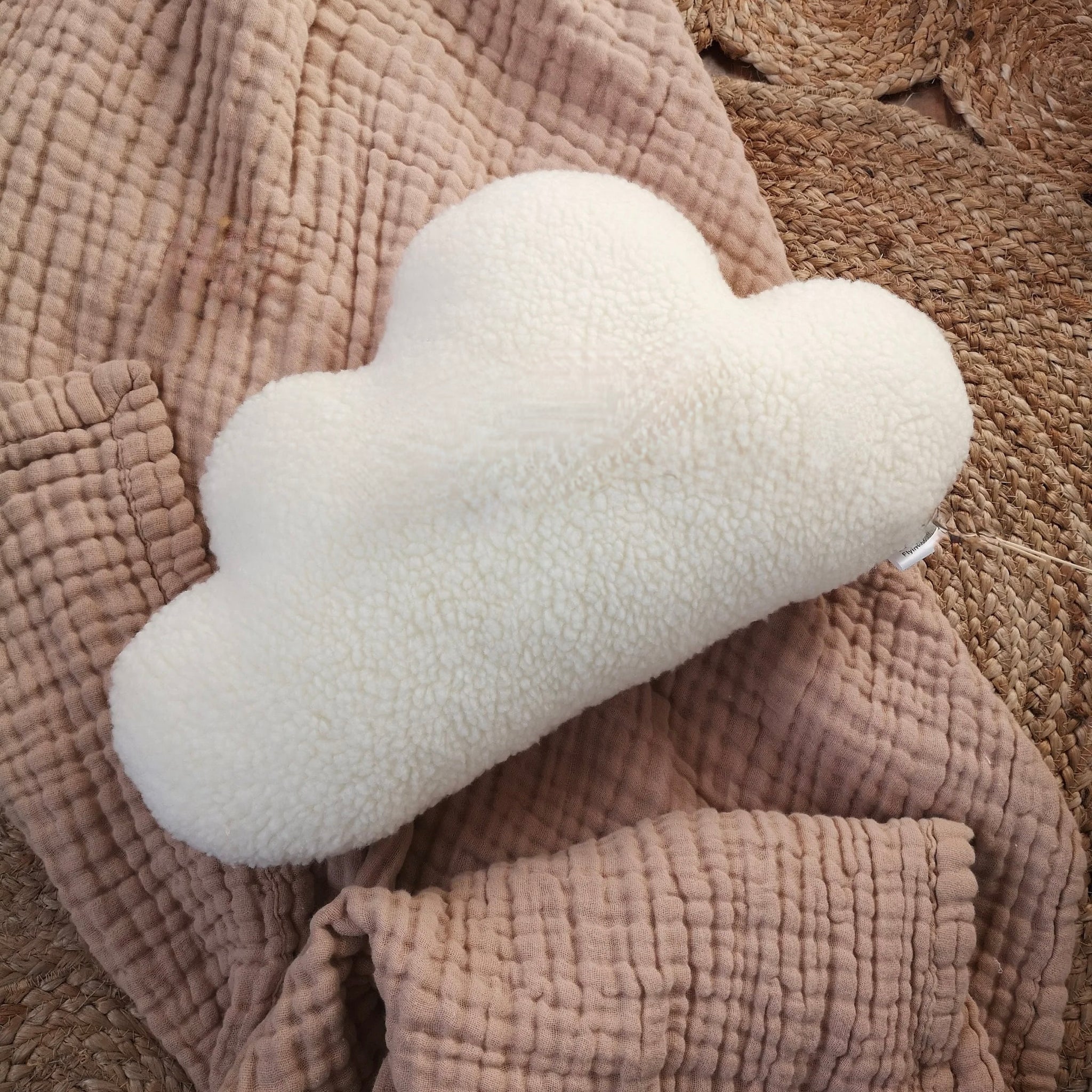 Ivory Sherpa Cloud Cushion