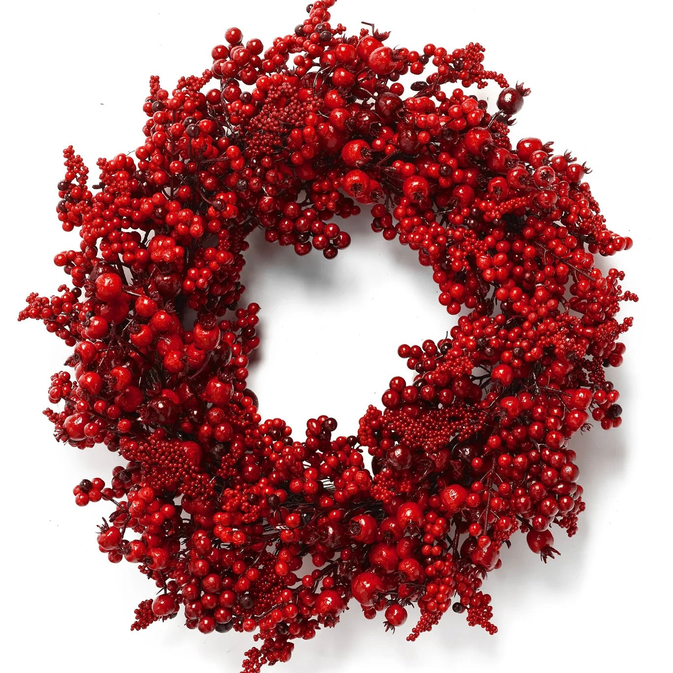 Red Mixed Berry Wreath