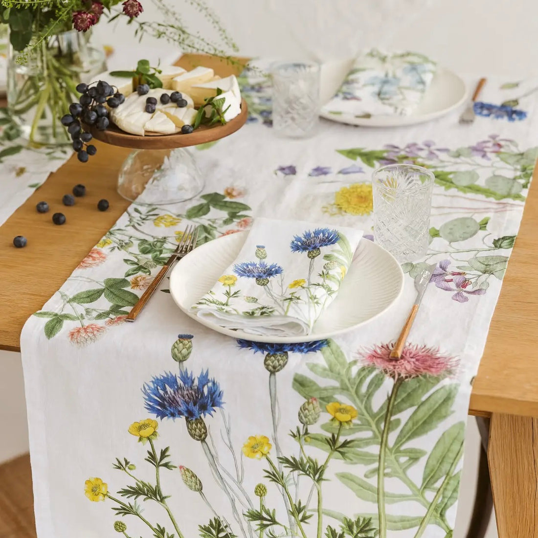 Field Flowers Table Runner