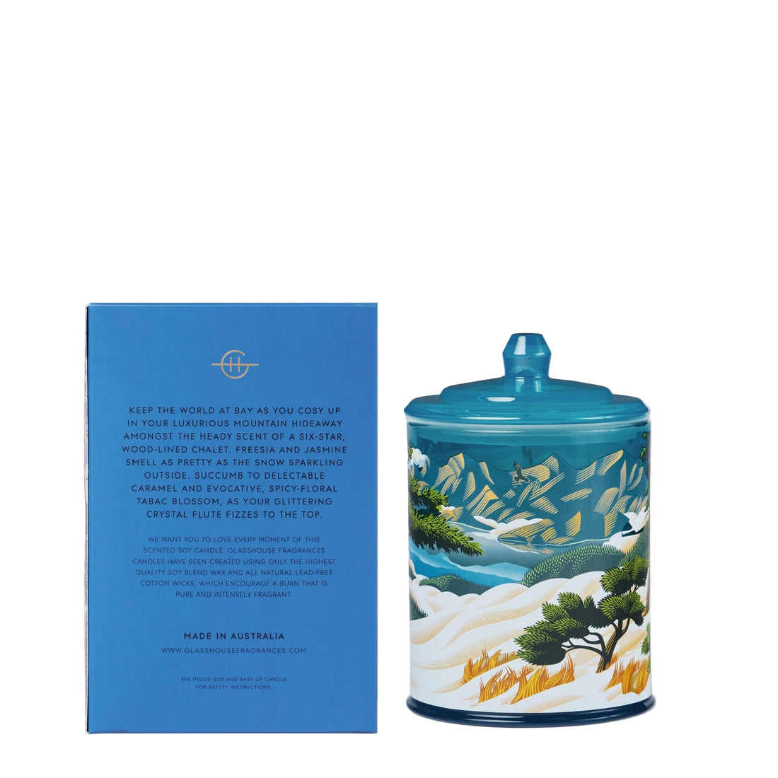 Chalet Chic Scented Candle by Glasshouse