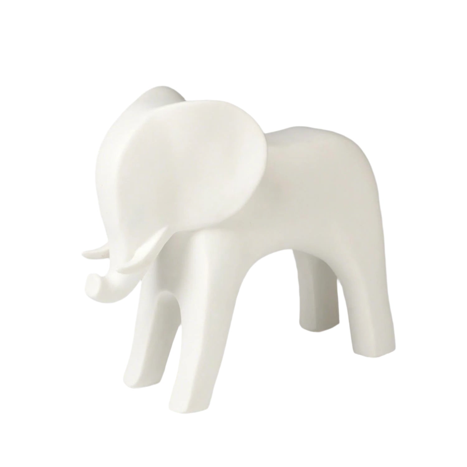 White Matte Elephant