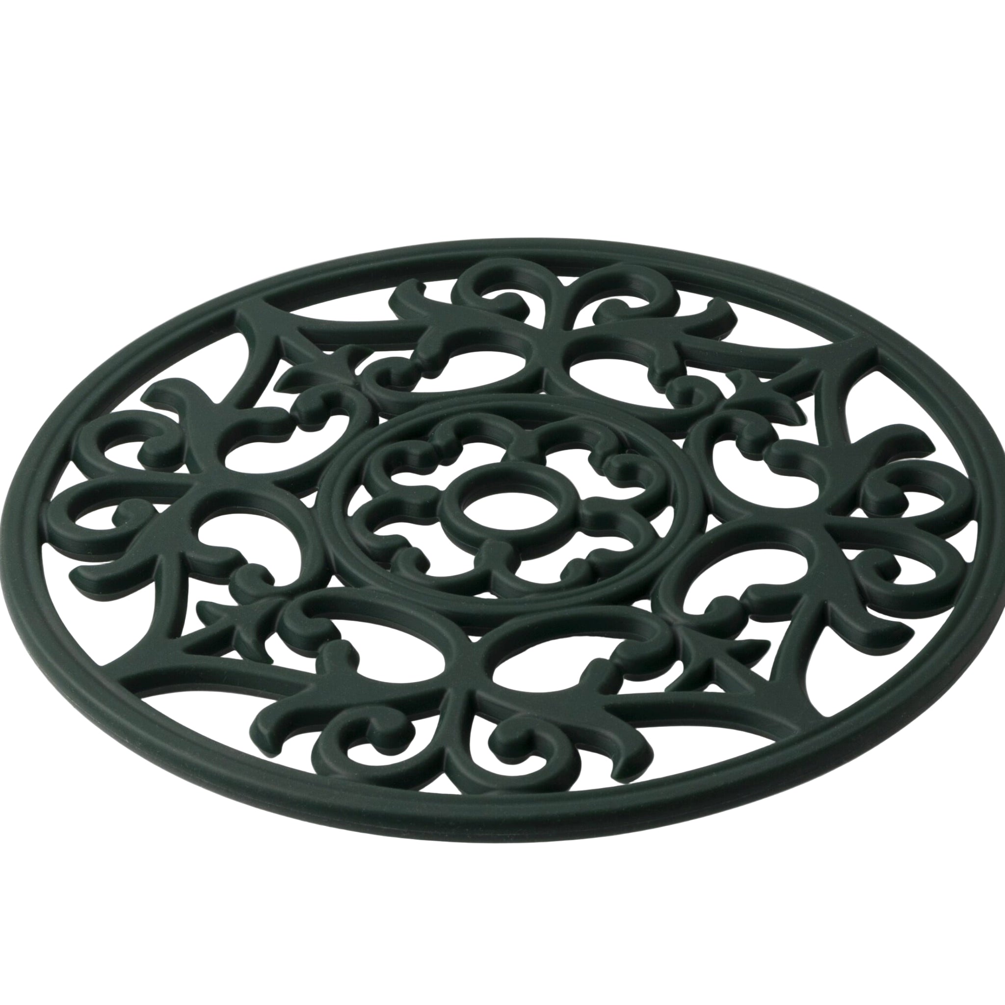 British Racing Green Vintage Silicone Trivet