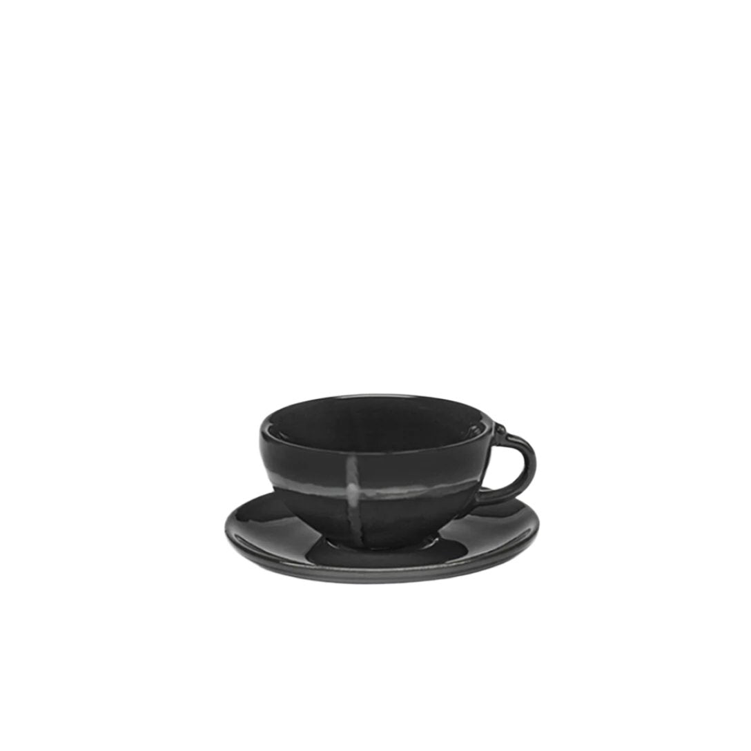 Pacific Zuma Espresso Cup + Saucer - set of 2