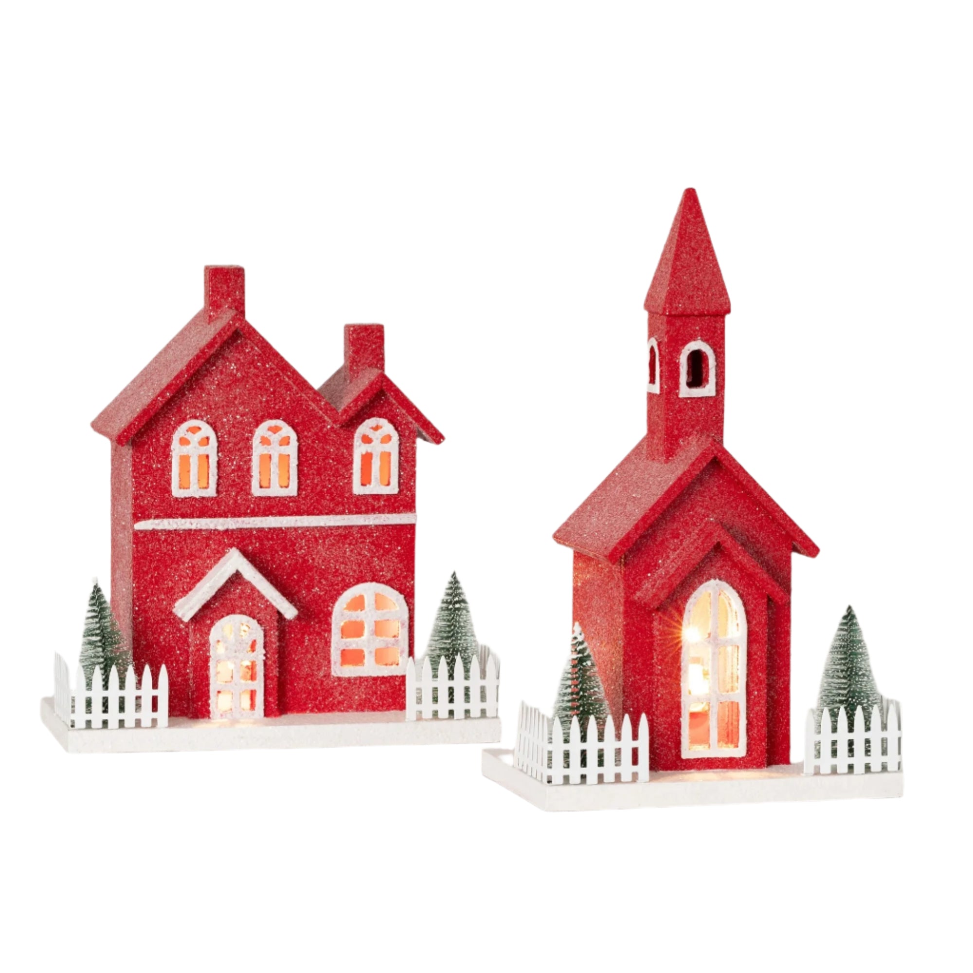 Red House + Church - 2 styles