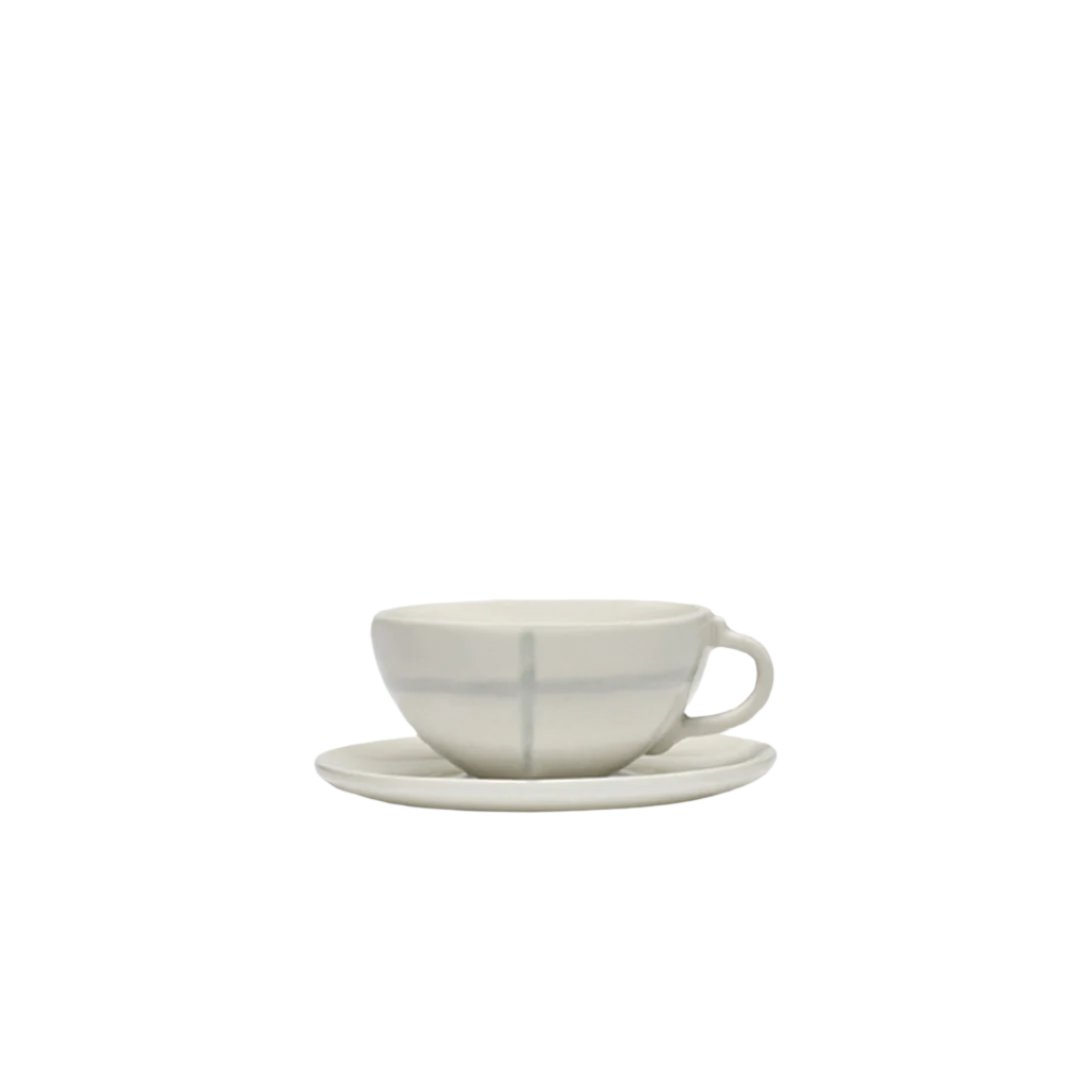 Salt Zuma Espresso Cup + Saucer - set of 2