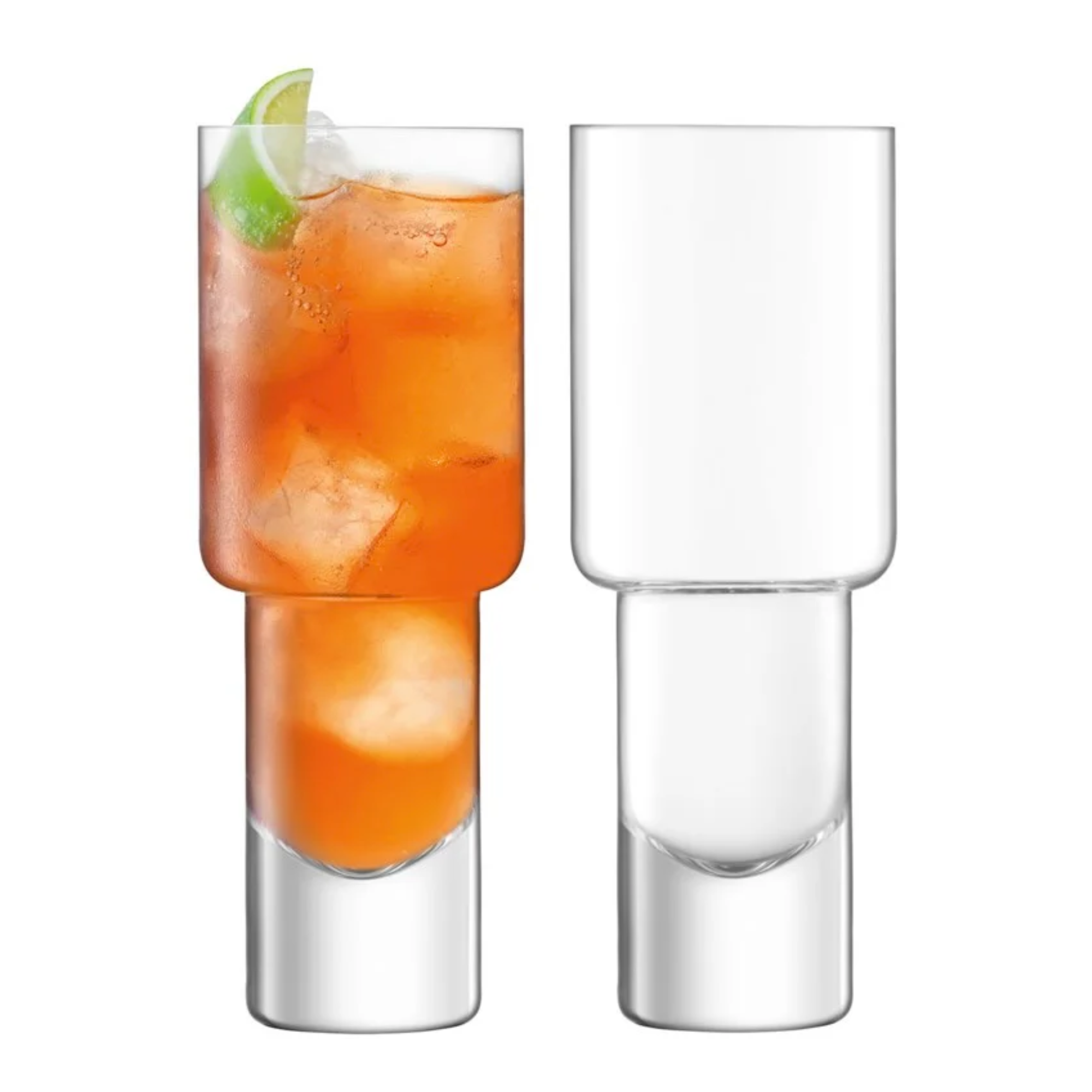 Vodka Mixer Glass set of 2 - by LSA