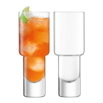 Vodka Mixer Glass set of 2 - by LSA