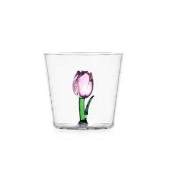 Pink Tulip Tumbler - by Ichendorf Milano