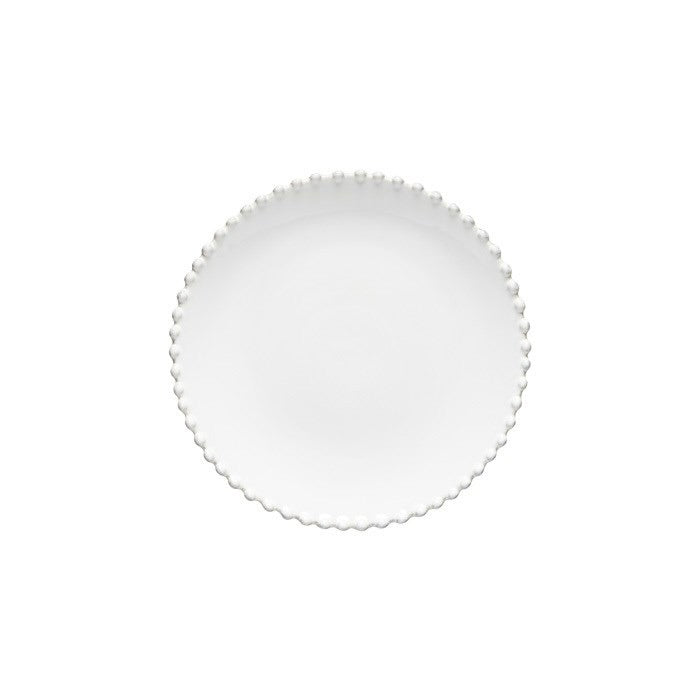 White Pearl Salad Plate - set of 6