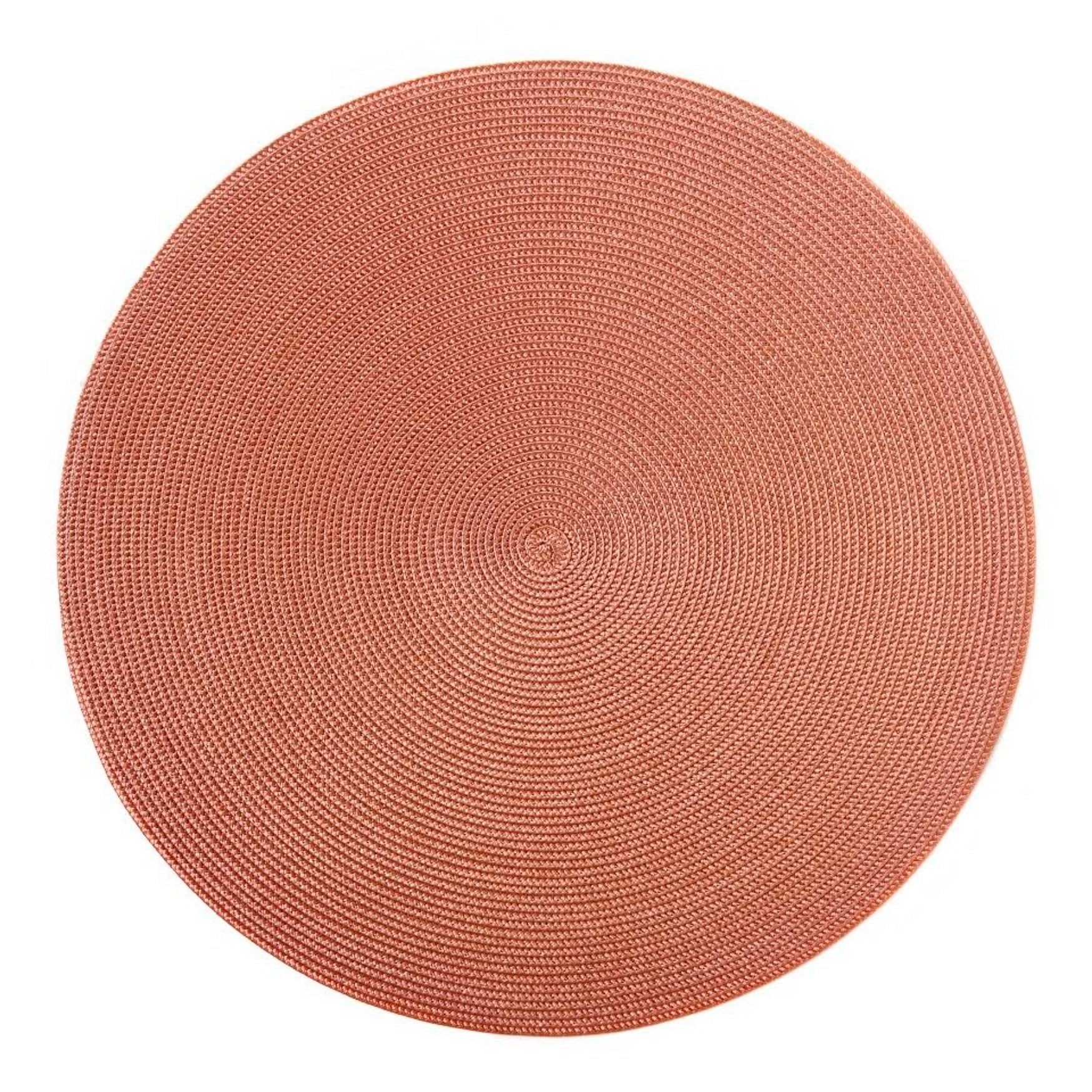 Terracotta Round Placemat by Deborah Rhodes