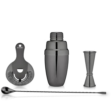 Gunmetal Bar Set