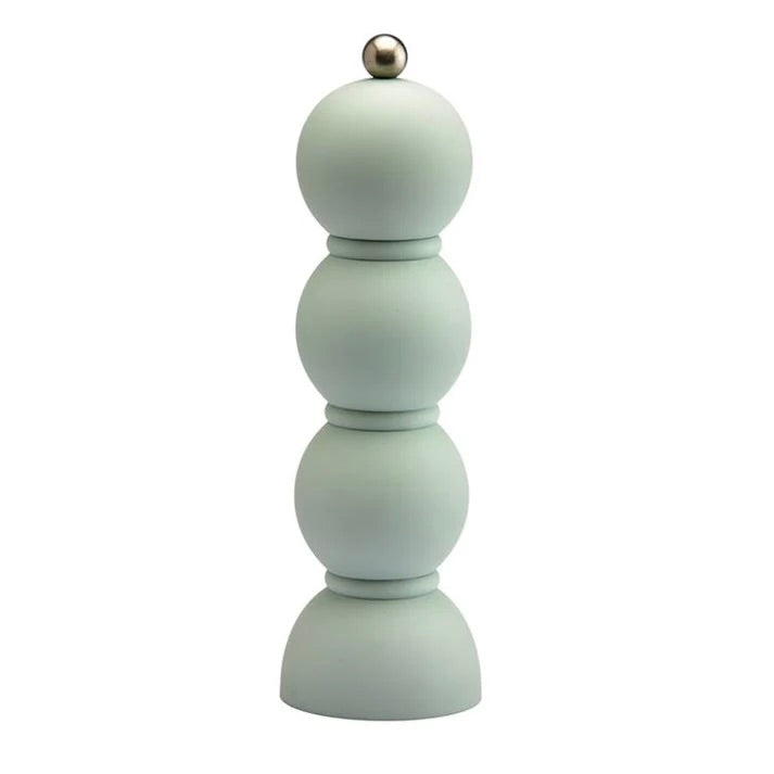 Eau De Nil Scandi Bobbin Salt + Pepper Mill by Addison Ross