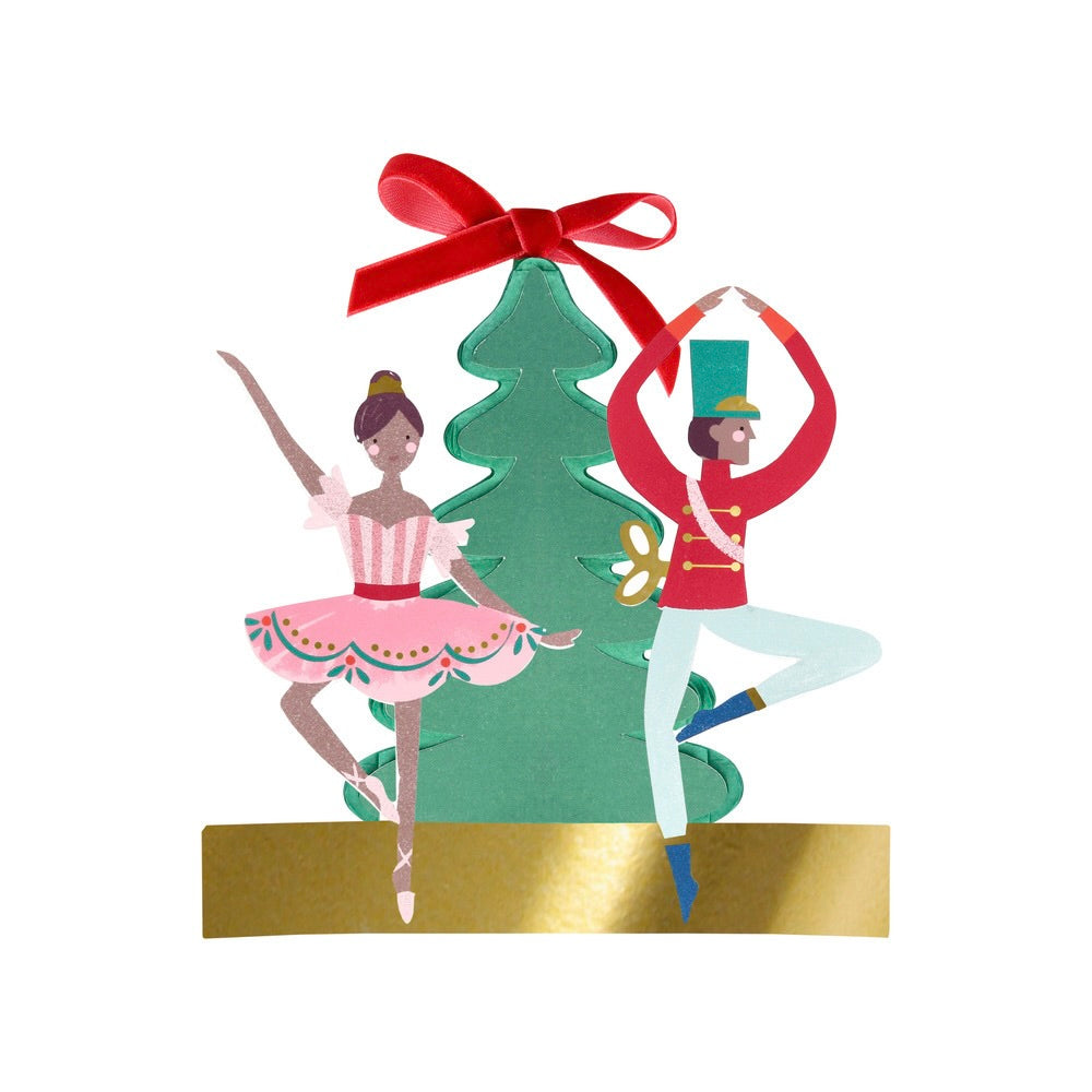 Nutcracker Ballet Christmas Card by Meri Meri
