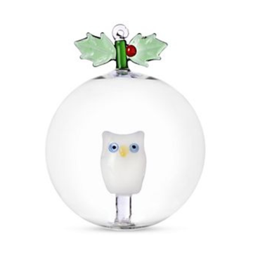 Holly + Owl Ornament by Ichendorf Milano
