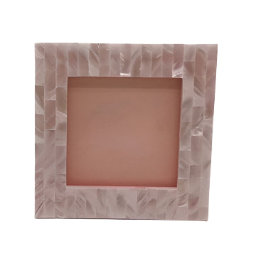 Pink Mother of Pearl Frame