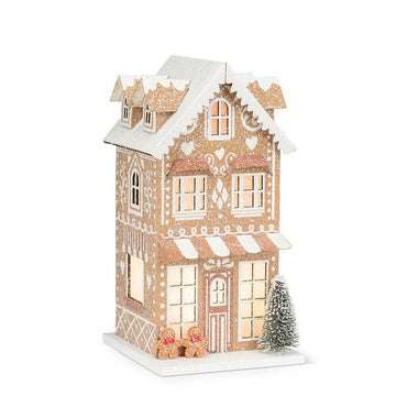 LED Gingerbread House - Medium