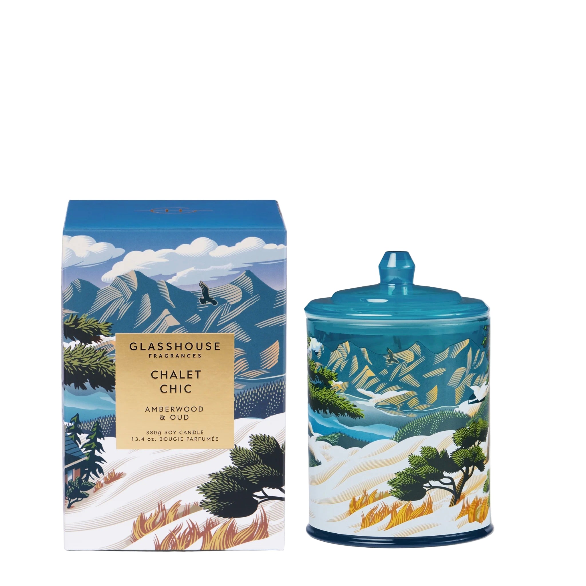 Chalet Chic Scented Candle by Glasshouse