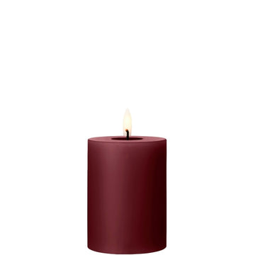 Wine LED Pillar Candle by Ester + Erik - 3 sizes