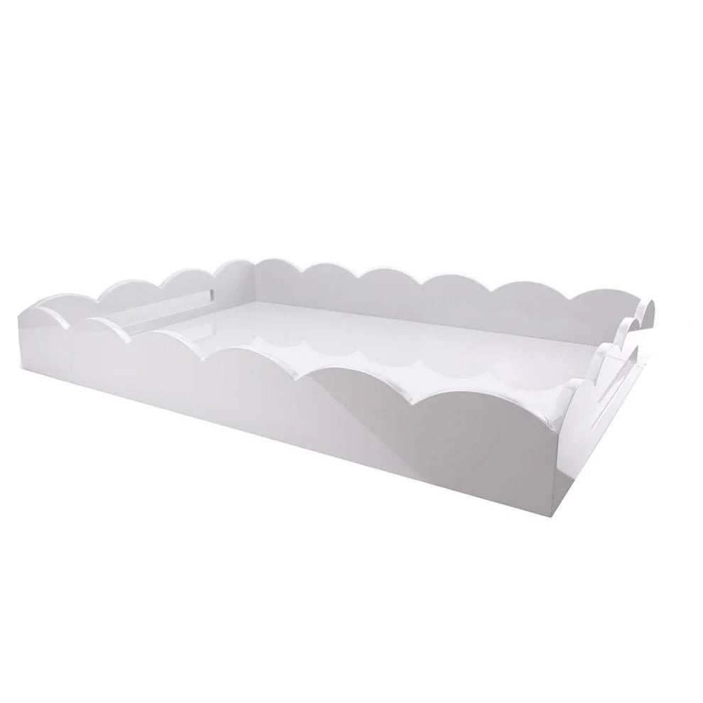 Large White Tray by Addison Ross